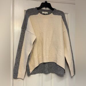 Pinch Two-Tone Crew Neck Sweater